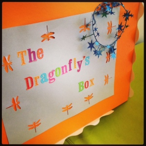 Dragonfly's Box is a craft program for kids at the Hennepin County Library